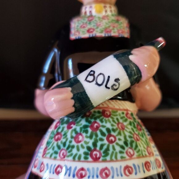 Vintage Holland Pottery Dutch Girl Decanter Bottle - Picture 13 of 14